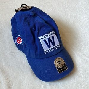 NWT Cubs World Series Champs Baseball Hat